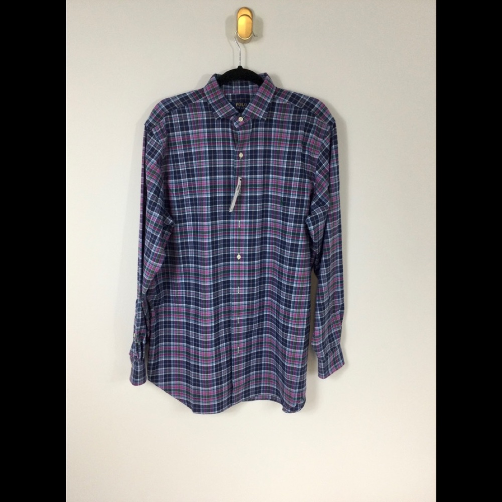 🔥🔥Polo By Ralph Lauren Men’s Plaid Button Do…